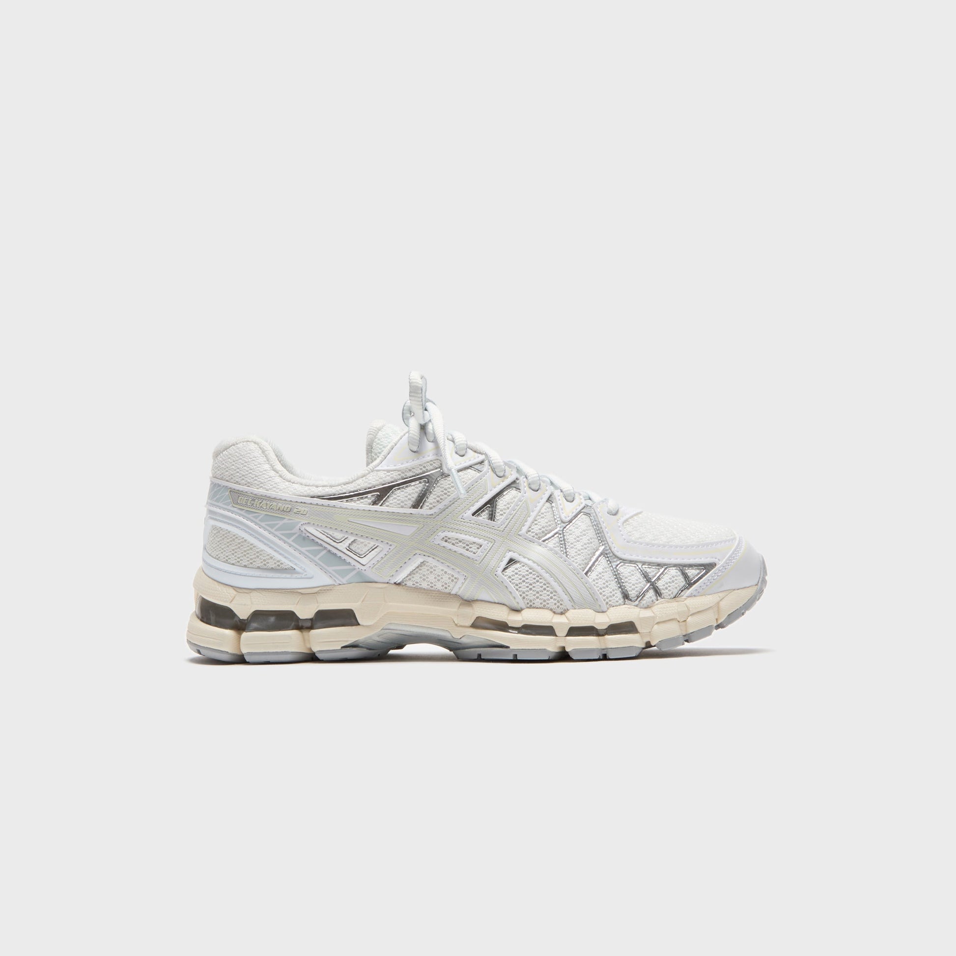 Men Kith ASICS Gel-Kayano 20 - White / Pure Silver