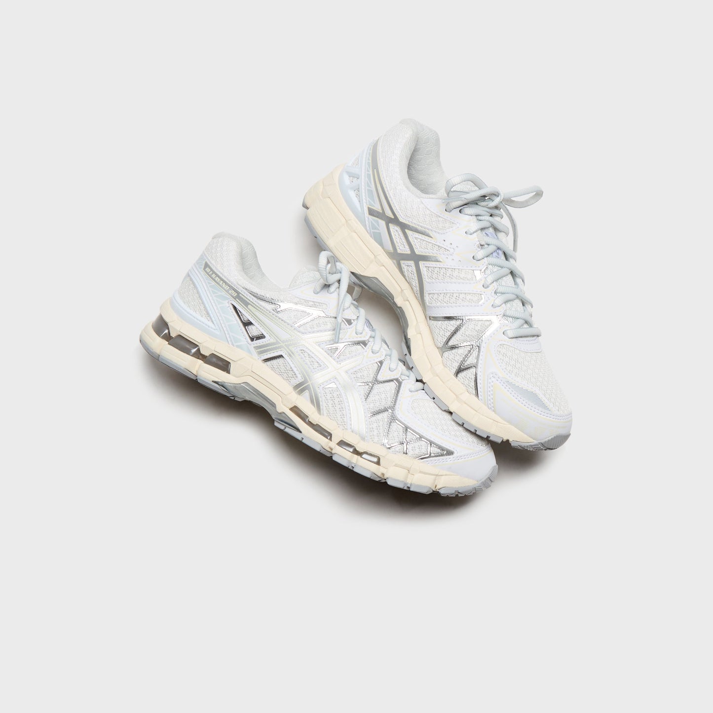 Men Kith ASICS Gel-Kayano 20 - White / Pure Silver