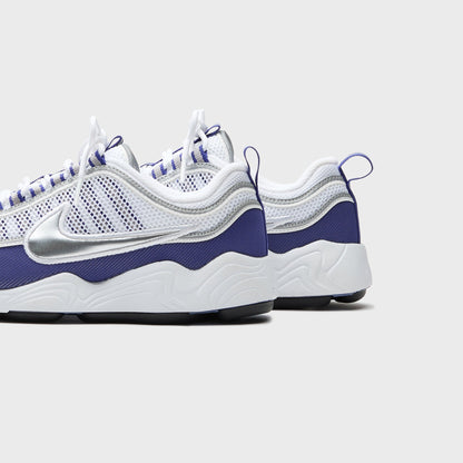 Men Kith Nike Air Zoom Spiridon SP - White / Metallic Silver / Light Concord