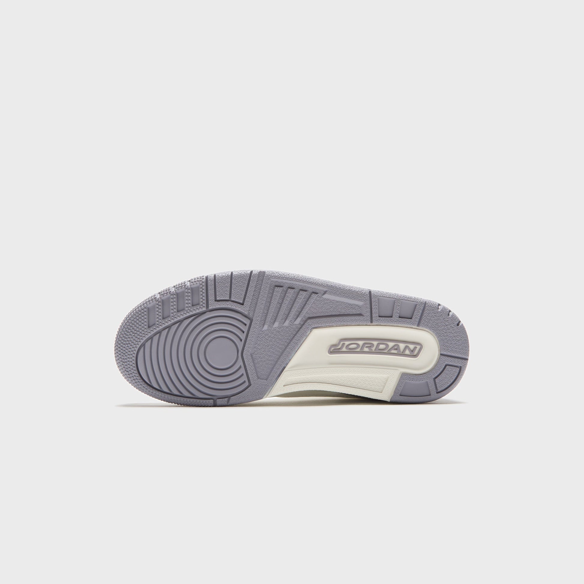 Women Kith Nike WMNS Air Jordan 3 Retro - Sail / Cement Grey / Metallic Silver
