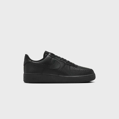 Men Kith Nike Air Force 1 '07 LV8 - Carbon Fiber Black / Black