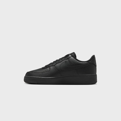 Men Kith Nike Air Force 1 '07 LV8 - Carbon Fiber Black / Black
