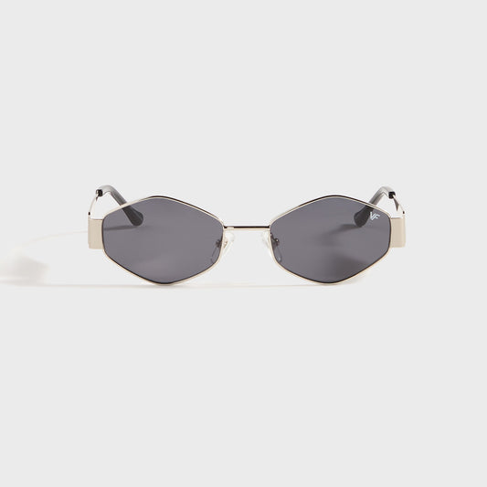 Men Kith Vintage Frames Cypher 2 24KT - White Gold / Black