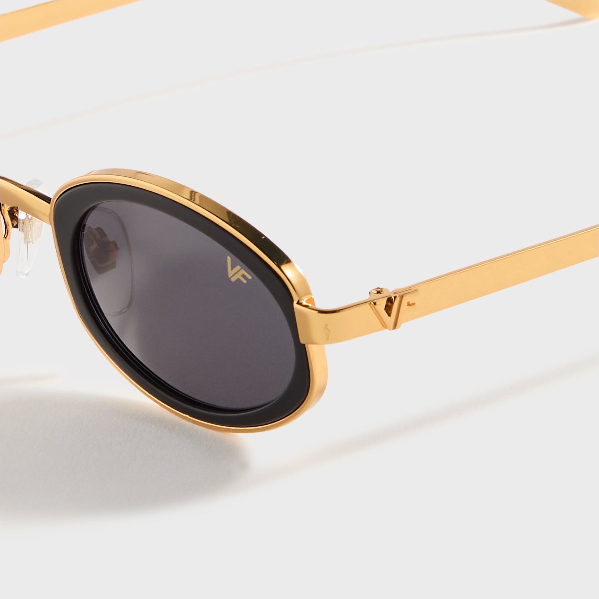 Men Kith Vintage Frames Sincere 24KT - Gold / Matte Black