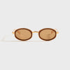 Gold / Matte Brown Espresso