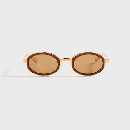 Men Kith Vintage Frames Sincere 24KT - Gold / Matte Brown Espresso