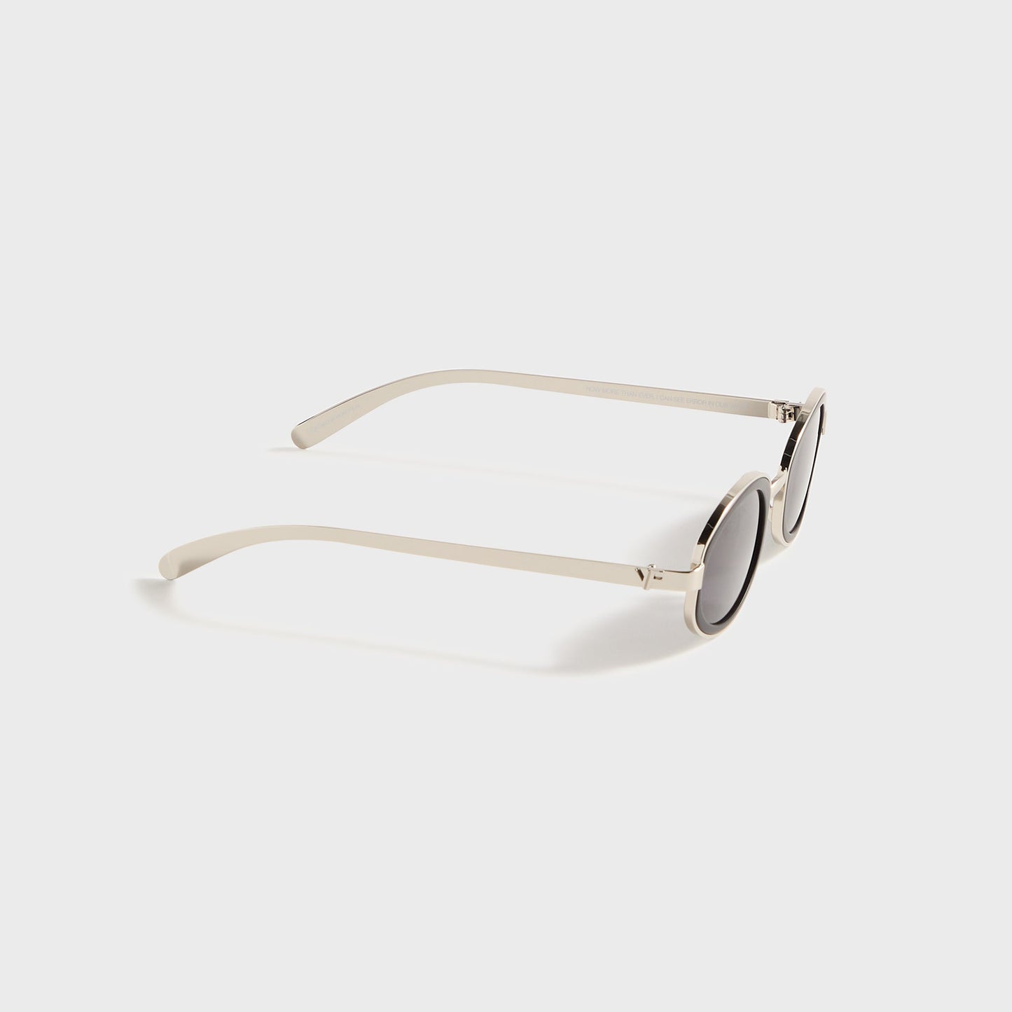 Men Kith Vintage Frames Sincere 24KT - White Gold / Matte Black