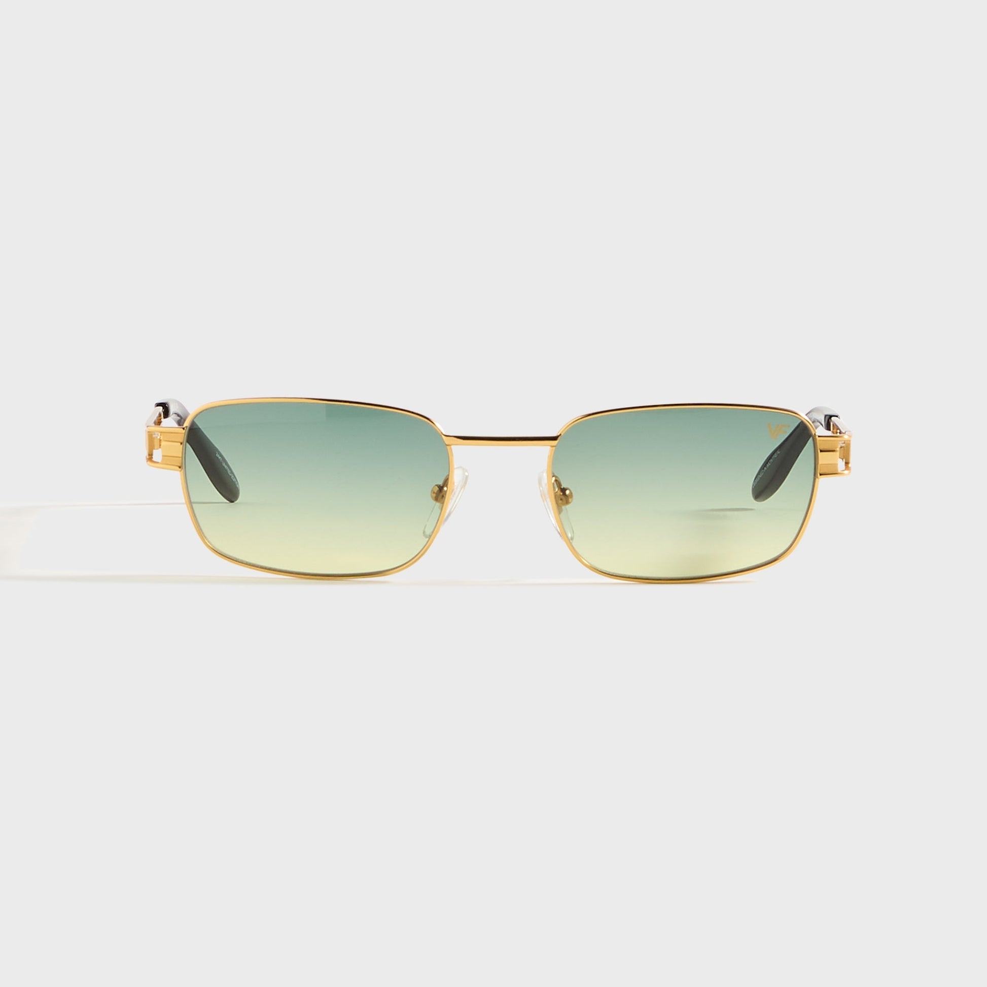 Men Kith Vintage Frames Dime 24KT - Yellow Gold / Green Yellow Gradient