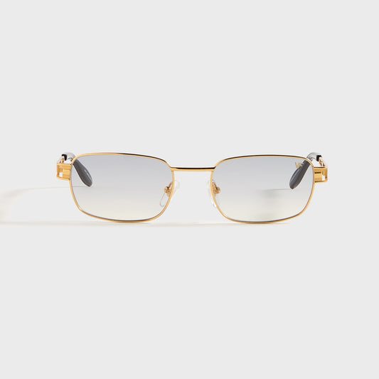 Men Kith Vintage Frames Dime 24KT - Yellow Gold / Charcoal Gradient
