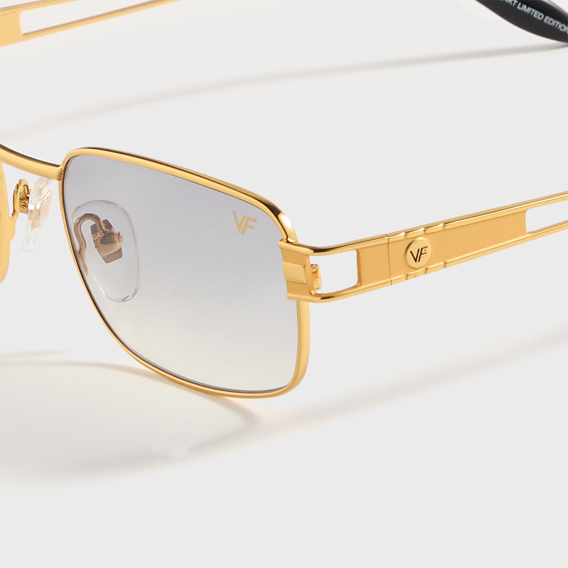 Men Kith Vintage Frames Dime 24KT - Yellow Gold / Charcoal Gradient