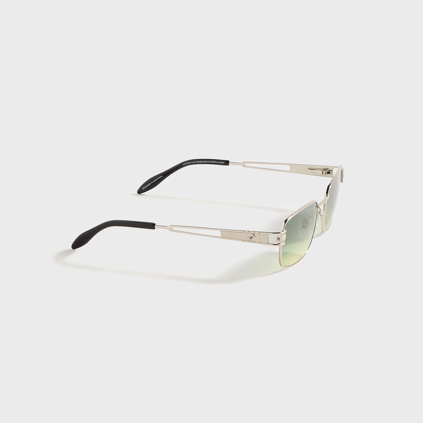 Men Kith Vintage Frames Dime 24KT - White Gold / Green Yellow Gradient