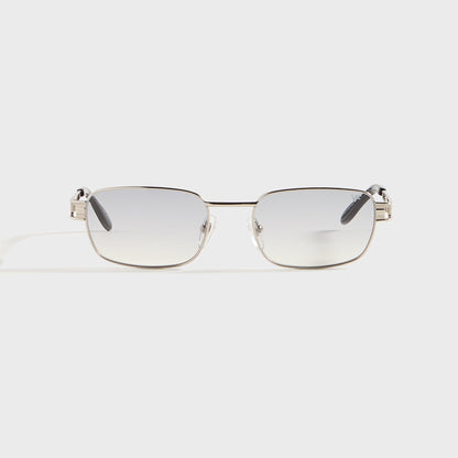Men Kith Vintage Frames Dime 24KT - White Gold / Charcoal Gradient