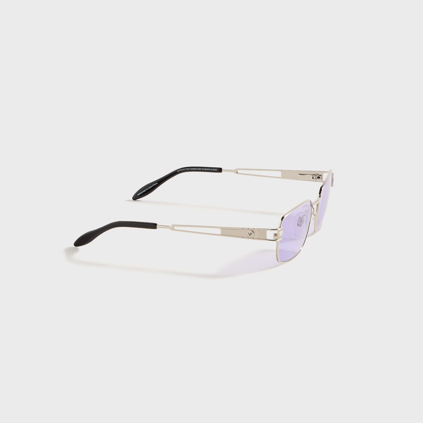 Men Kith Vintage Frames Dime 24KT - White Gold / Deep Purple