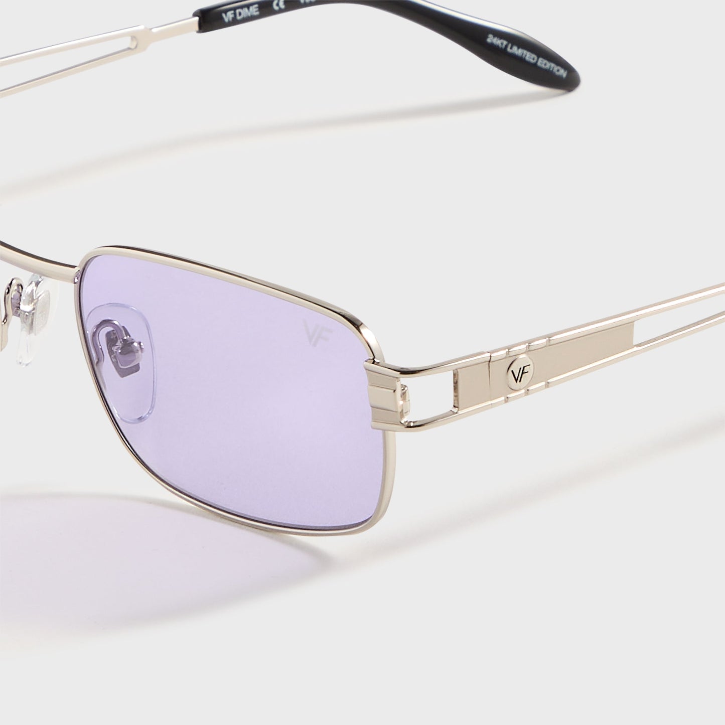 Men Kith Vintage Frames Dime 24KT - White Gold / Deep Purple