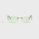 White Gold / Powder Green Gradient