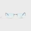 White Gold / Tiffany Blue Gradient