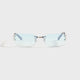 White Gold / Tiffany Blue Gradient