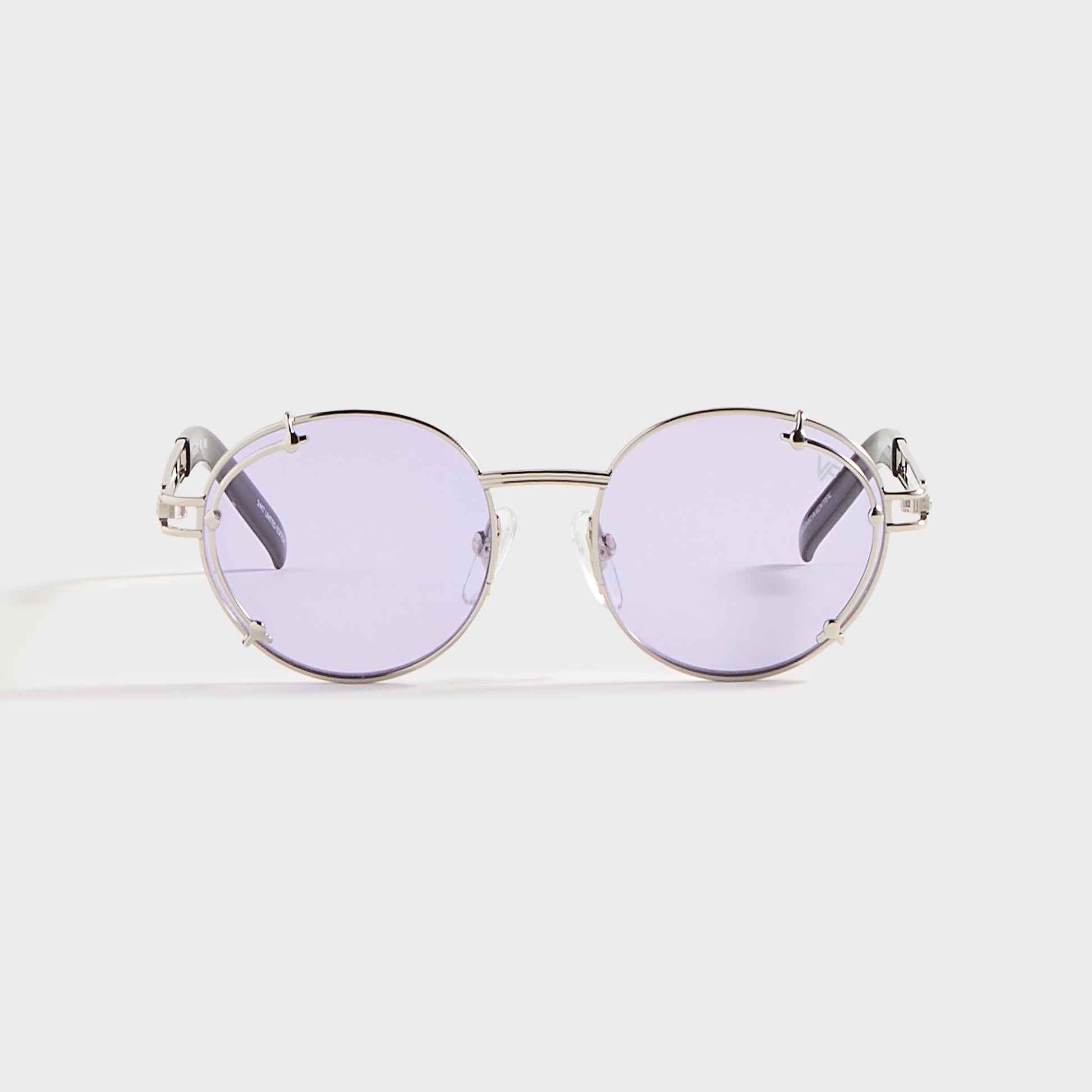 Men Kith Vintage Frames Knowledge 24KT - White Gold / Deep Purple
