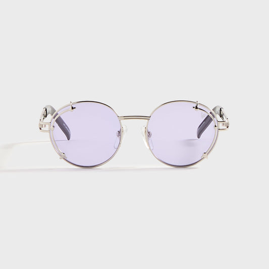 Men Kith Vintage Frames Knowledge 24KT - White Gold / Deep Purple