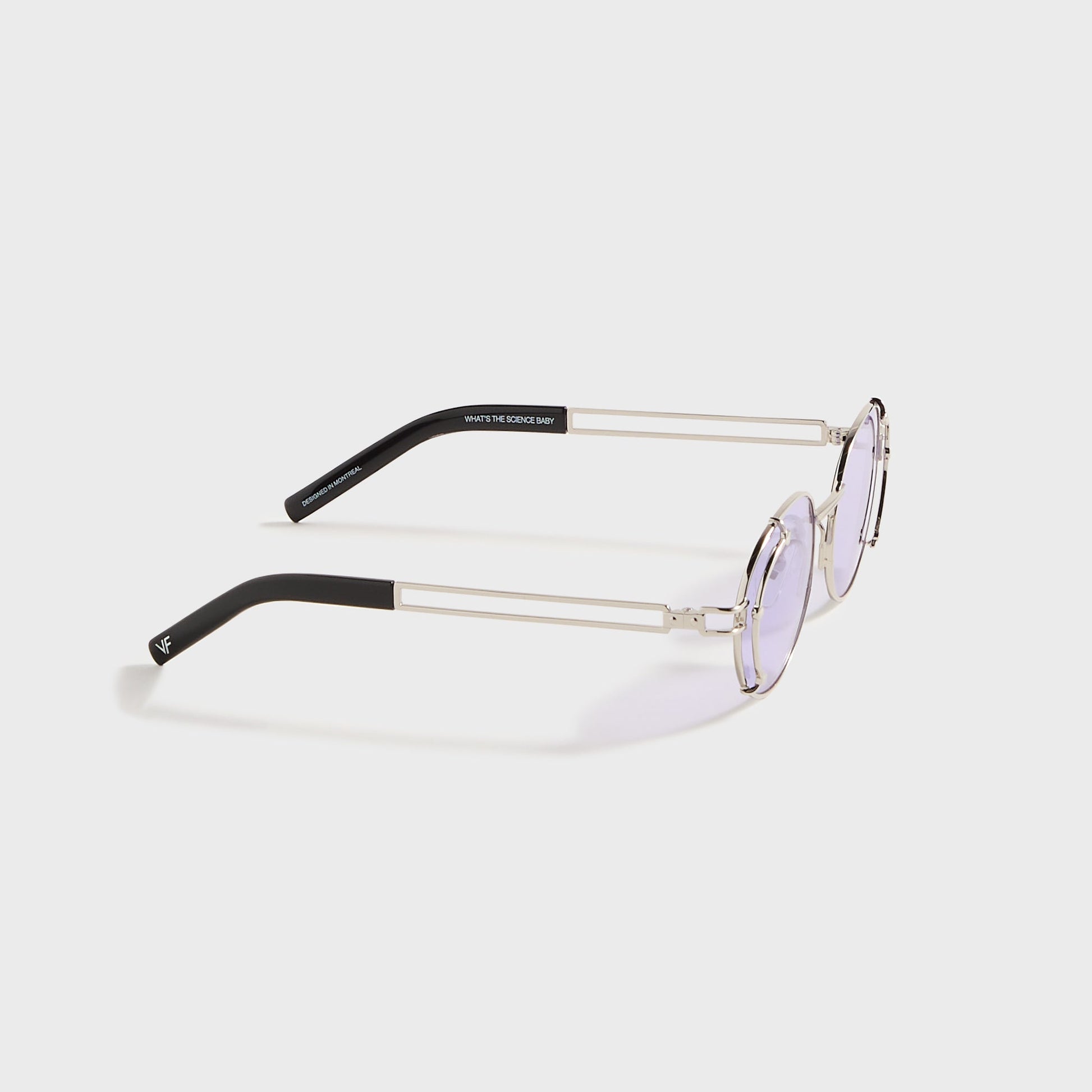 Men Kith Vintage Frames Knowledge 24KT - White Gold / Deep Purple