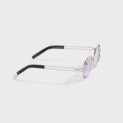Men Kith Vintage Frames Knowledge 24KT - White Gold / Deep Purple