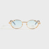 Yellow Gold / Tiffany Blue