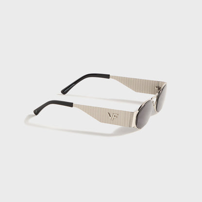 Men Kith Vintage Frames OX 24KT - White Gold / Black