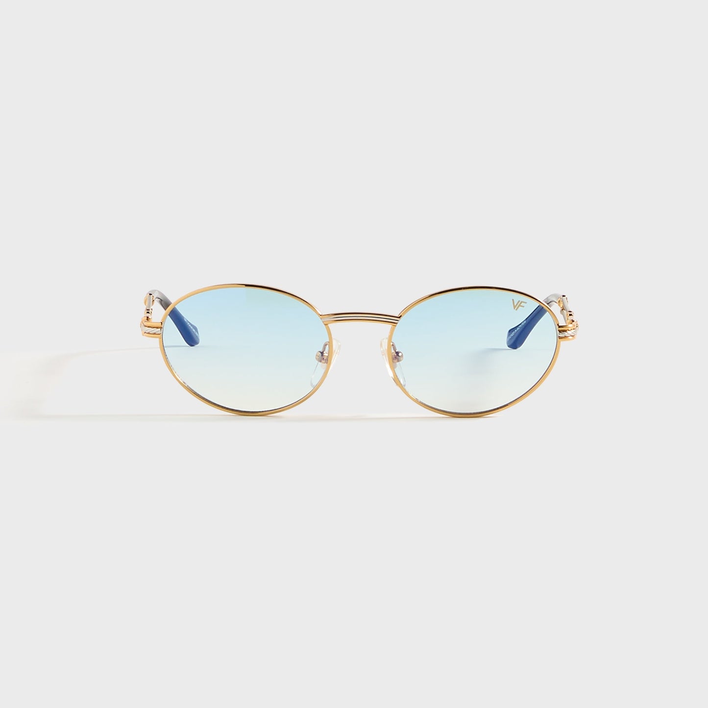 Men Kith Vintage Frames Pac Double Rope Edition 18KT Two-Tone - Gold / Pastel B
