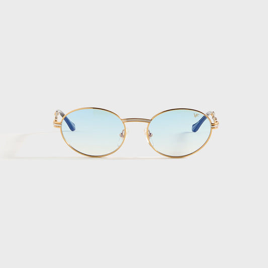 Men Kith Vintage Frames Pac Double Rope Edition 18KT Two-Tone - Gold / Pastel B