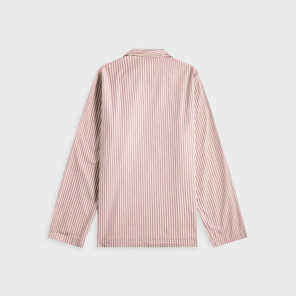 Men Kith Tekla Poplin Long Sleeve Pyjama Shirt - Skipper Stripes