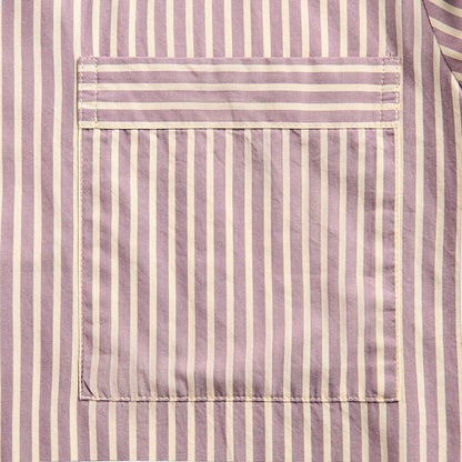Men Kith Tekla Poplin Long Sleeve Pyjama Shirt - Skipper Stripes