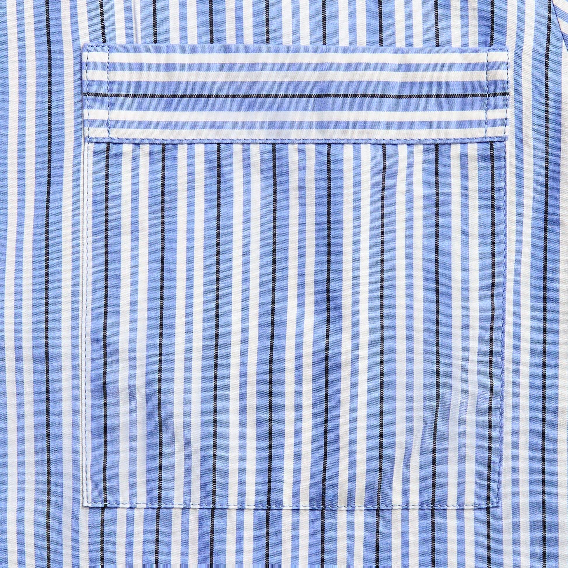 Men Kith Tekla Cotton Poplin Pyjama Shirt - Penny Stripes