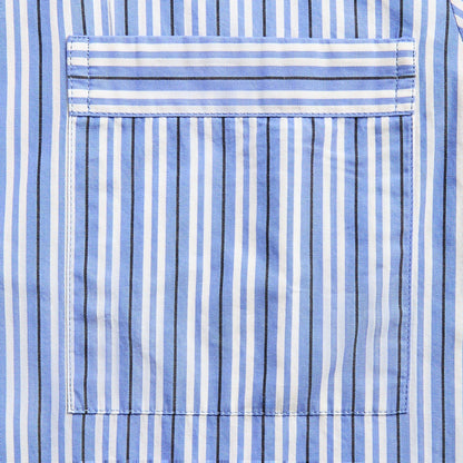 Men Kith Tekla Cotton Poplin Pyjama Shirt - Penny Stripes