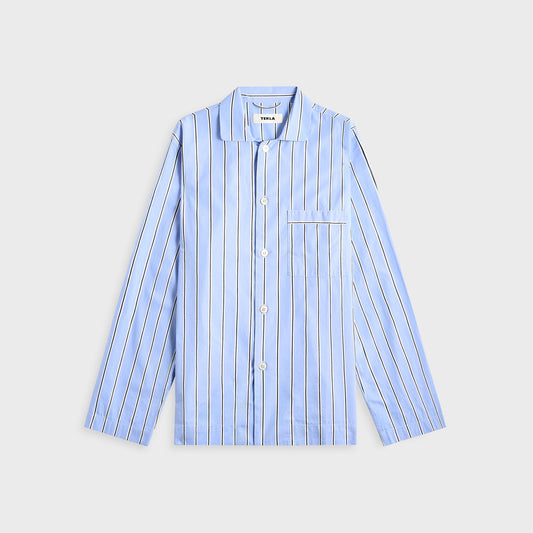 Men Kith Tekla Cotton Poplin Pyjama Shirt - Bassett Stripes