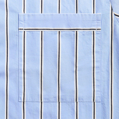Men Kith Tekla Cotton Poplin Pyjama Shirt - Bassett Stripes