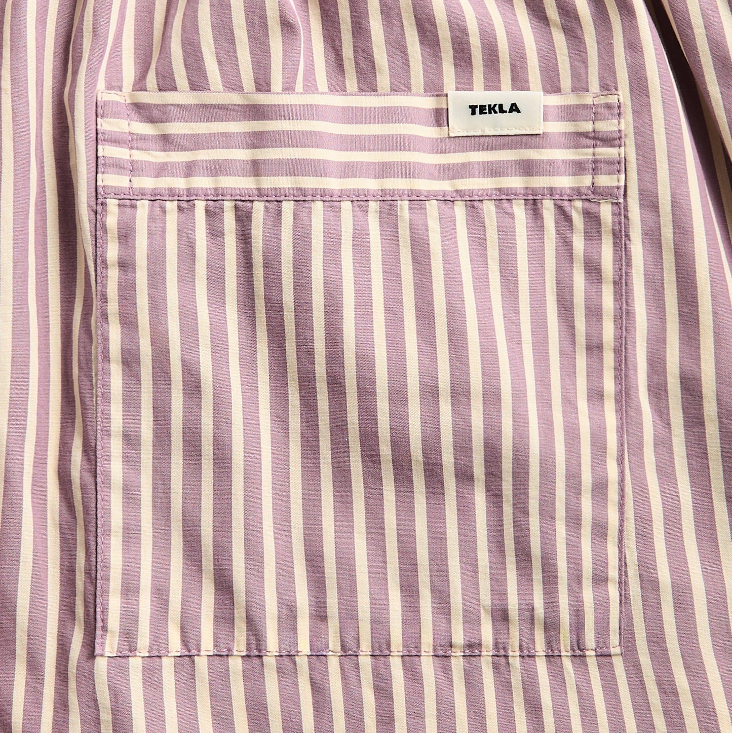 Men Kith Tekla Poplin Pyjamas Shorts - Skipper Stripes