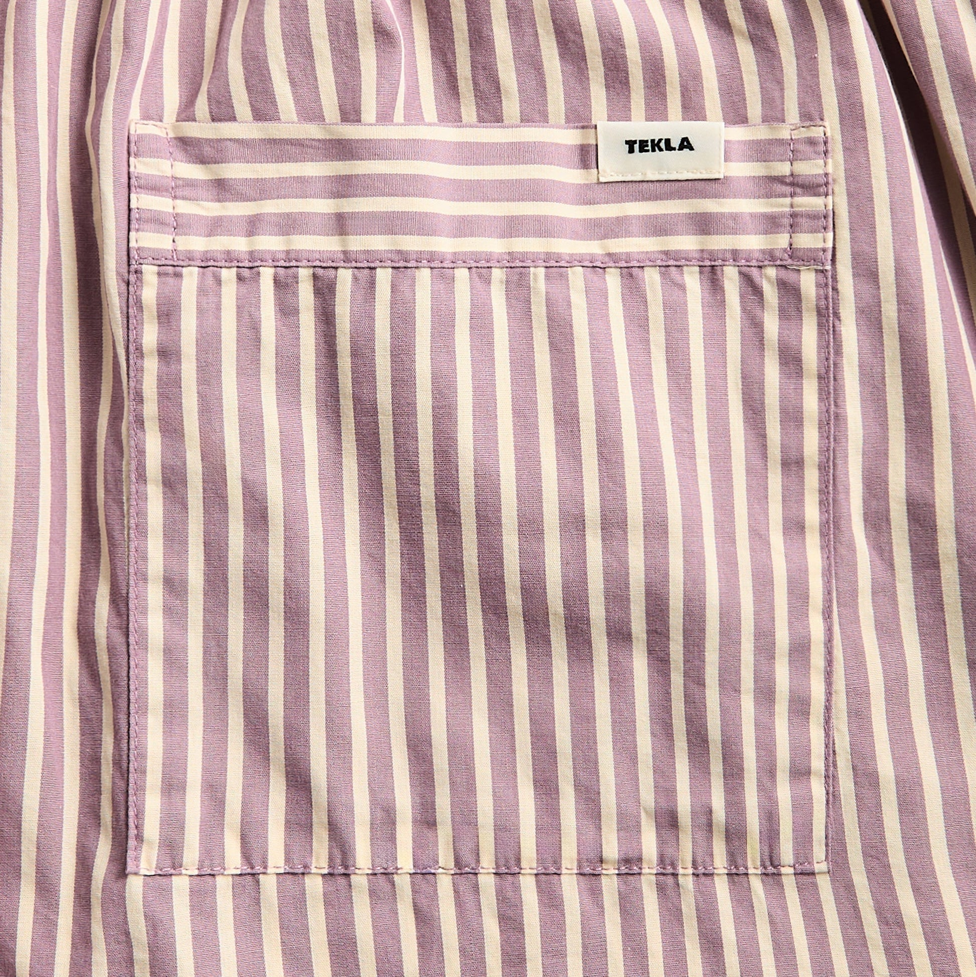Men Kith Tekla Poplin Pyjamas Shorts - Skipper Stripes