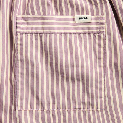 Men Kith Tekla Poplin Pyjamas Shorts - Skipper Stripes