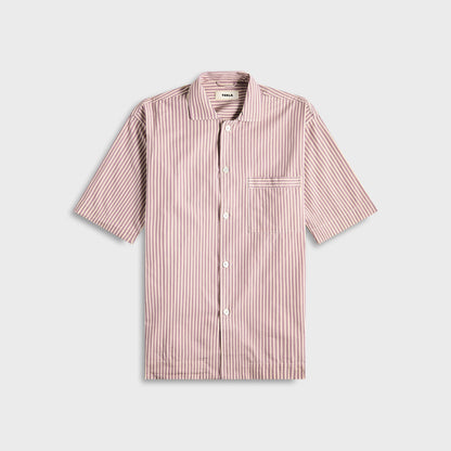 Men Kith Tekla Poplin Short Sleeve Pyjamas Shirt - Skipper Stripes