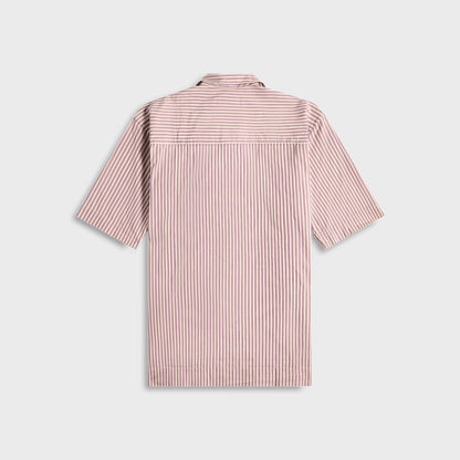 Men Kith Tekla Poplin Short Sleeve Pyjamas Shirt - Skipper Stripes