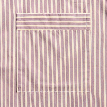 Men Kith Tekla Poplin Short Sleeve Pyjamas Shirt - Skipper Stripes