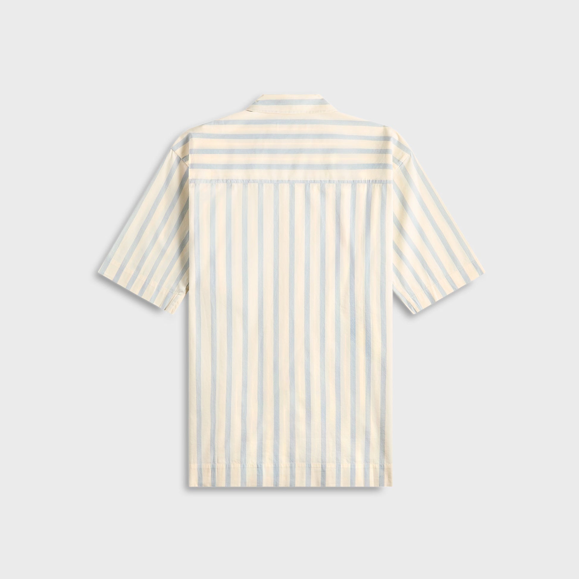 Men Kith Tekla Poplin Pyjamas Short Sleeve Shirt - Needle Stipes
