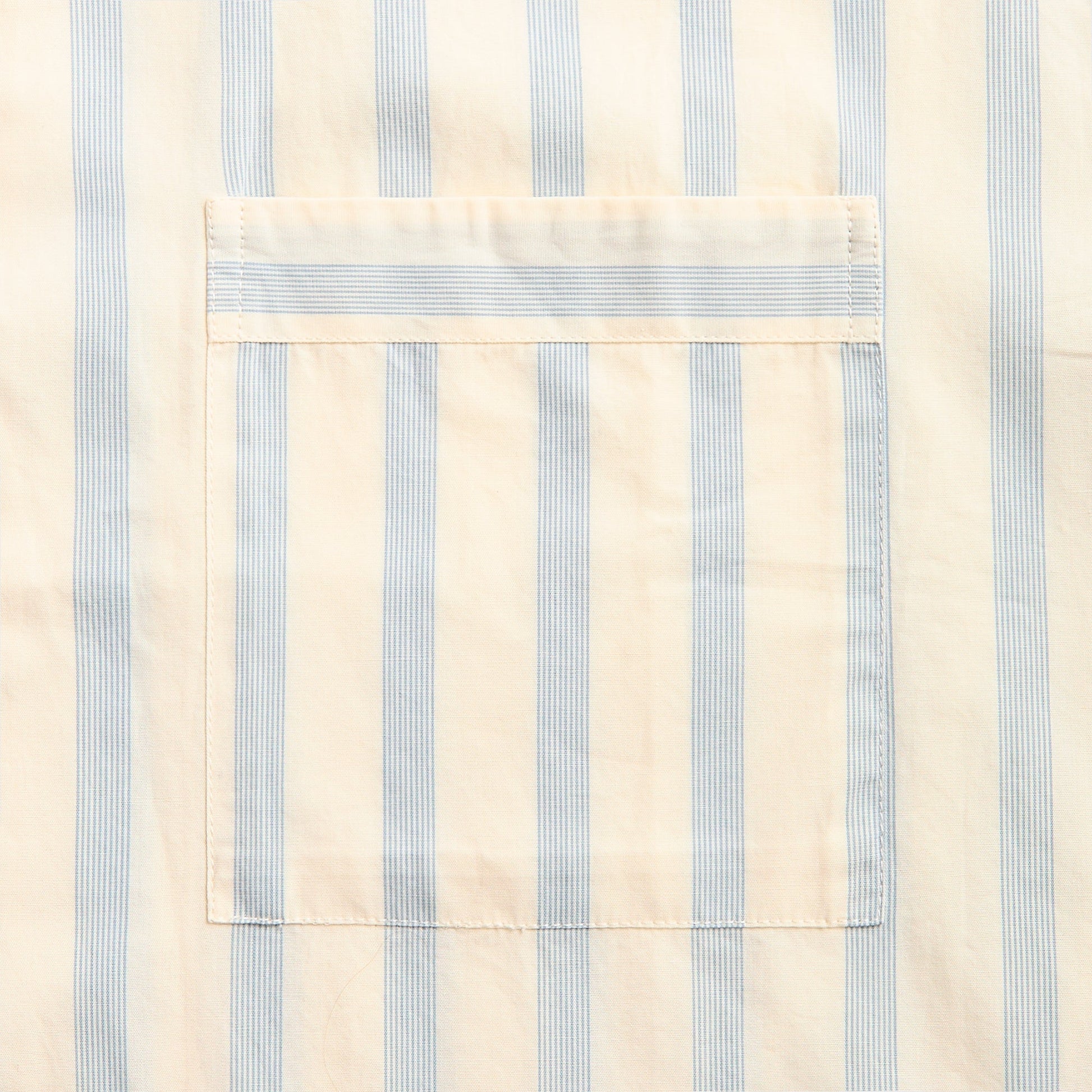 Men Kith Tekla Poplin Pyjamas Short Sleeve Shirt - Needle Stipes
