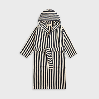 Men Kith Tekla Hooded Bathrobe - Humbug Stripes