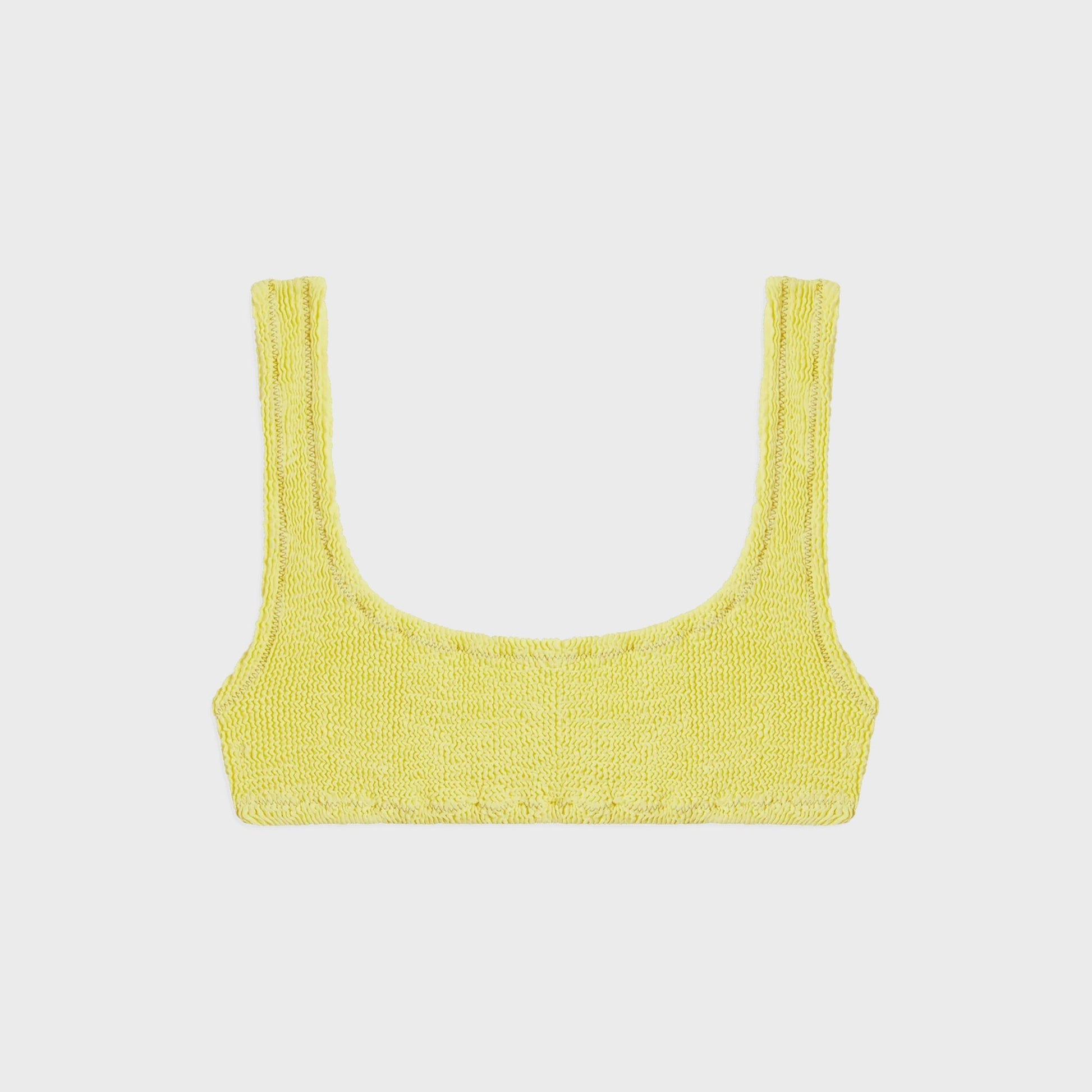 Women Kith Reina Olga Ginny Bikini Top - Pastel Yellow