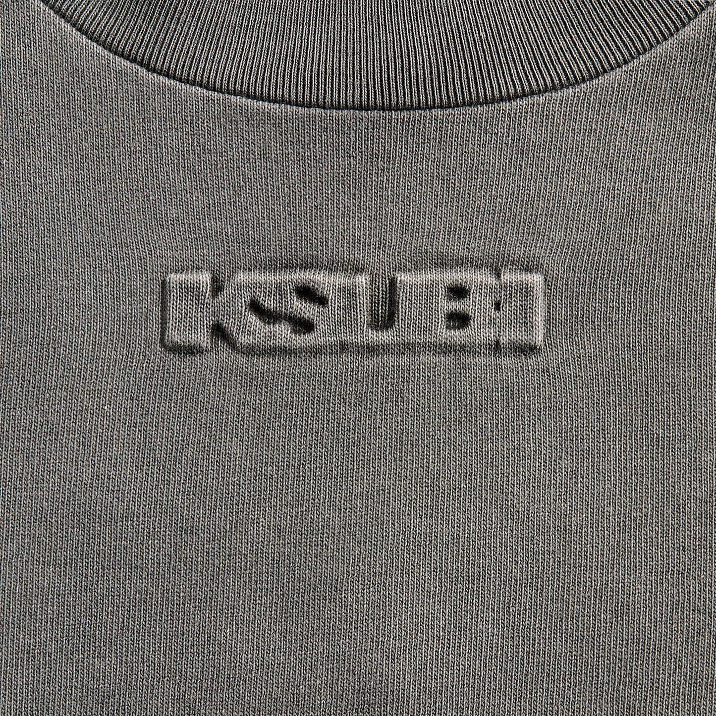 Men Kith Ksubi Intruder Ekcess Short Sleeve Tee - Charcoal