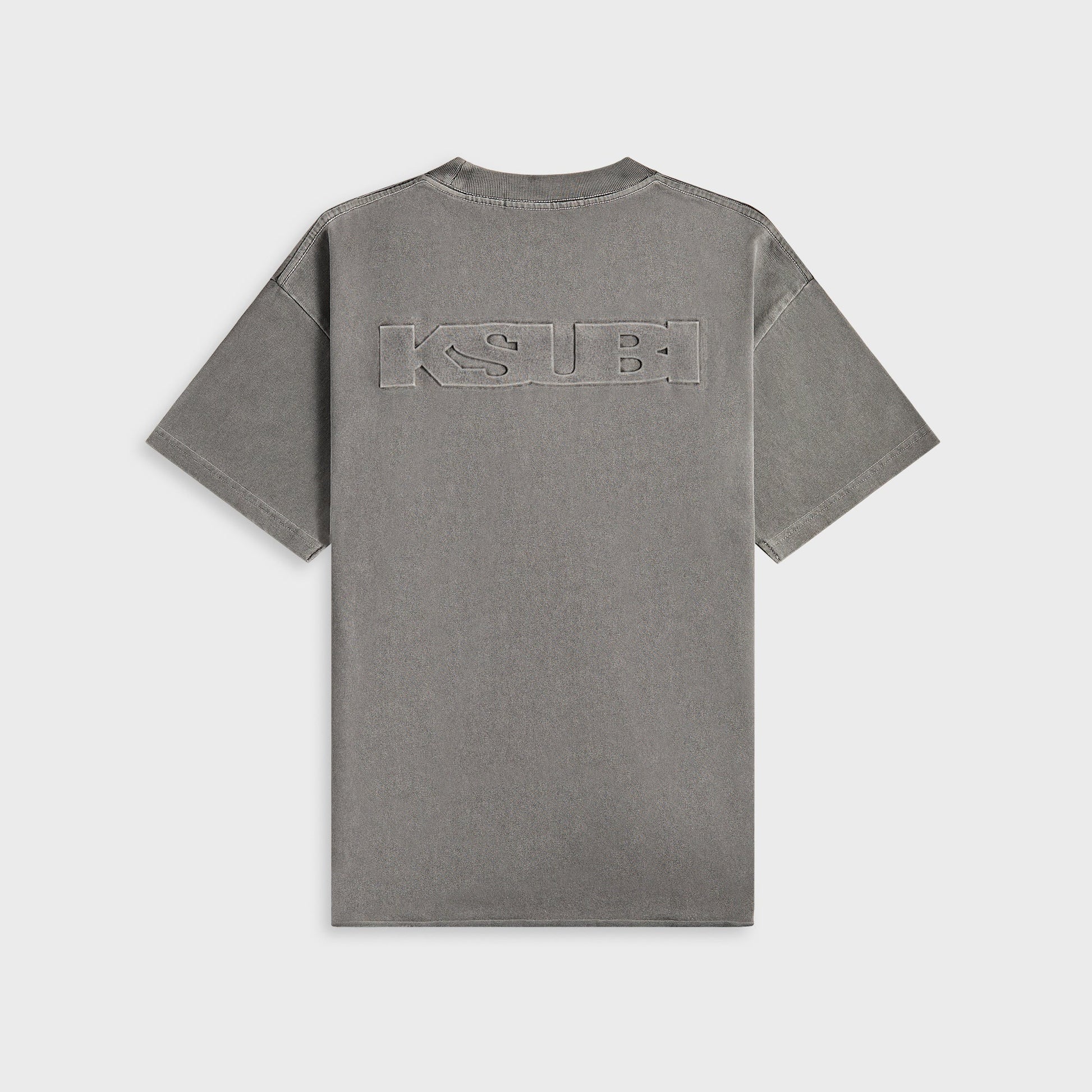 Men Kith Ksubi Intruder Ekcess Short Sleeve Tee - Charcoal