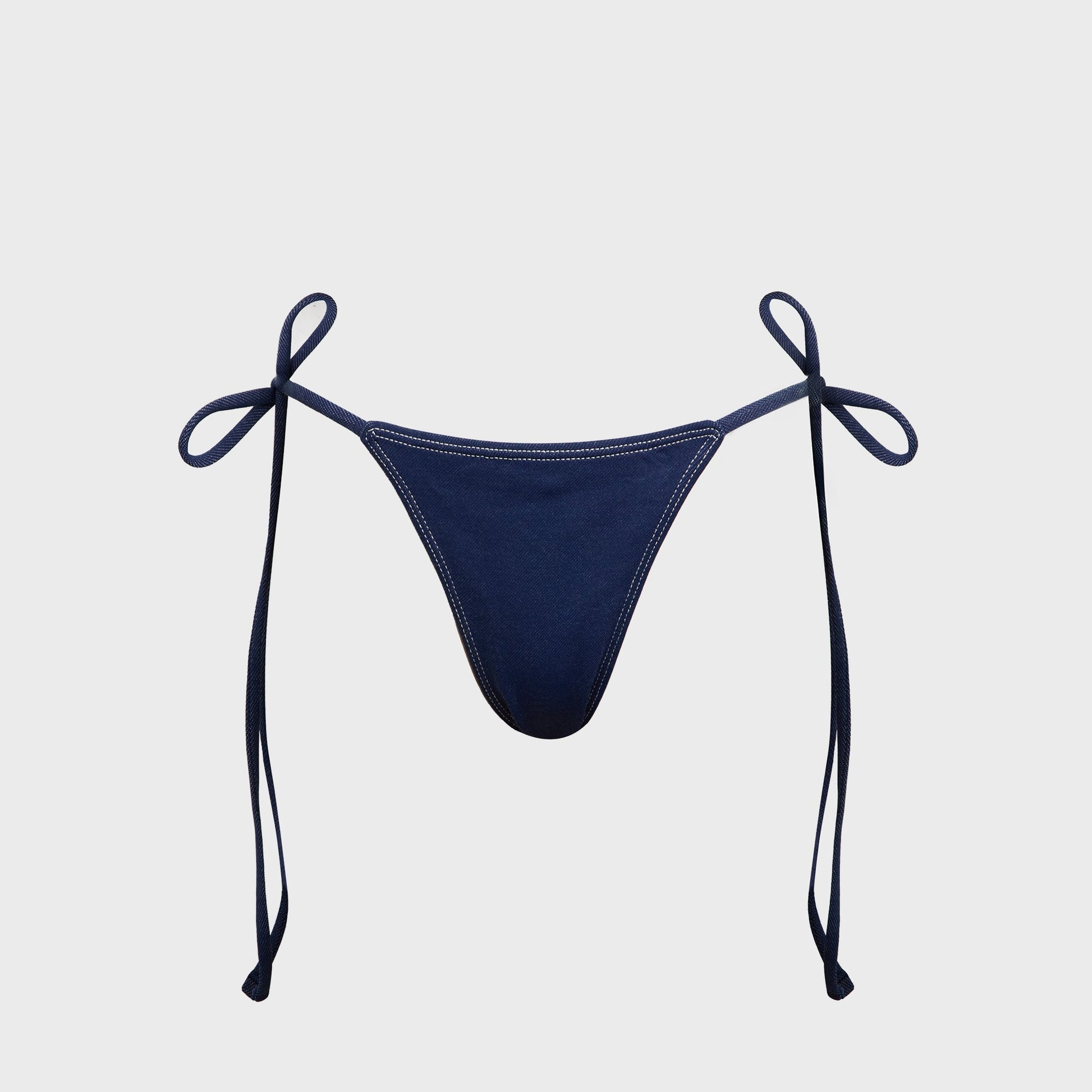 Women Kith Frankies Bikinis x Bella Hadid Mackenzie Denim Bottom - Summer Denim