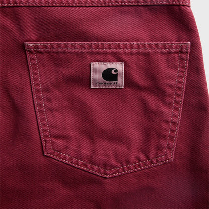 Women Kith Carhartt WIP W Brandon Short - Mulberry