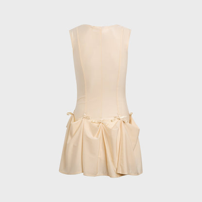 Women Kith Buci Heiress Dress - Cream